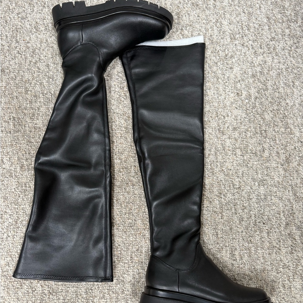 Steve Madden Black Over-the-Knee Boots